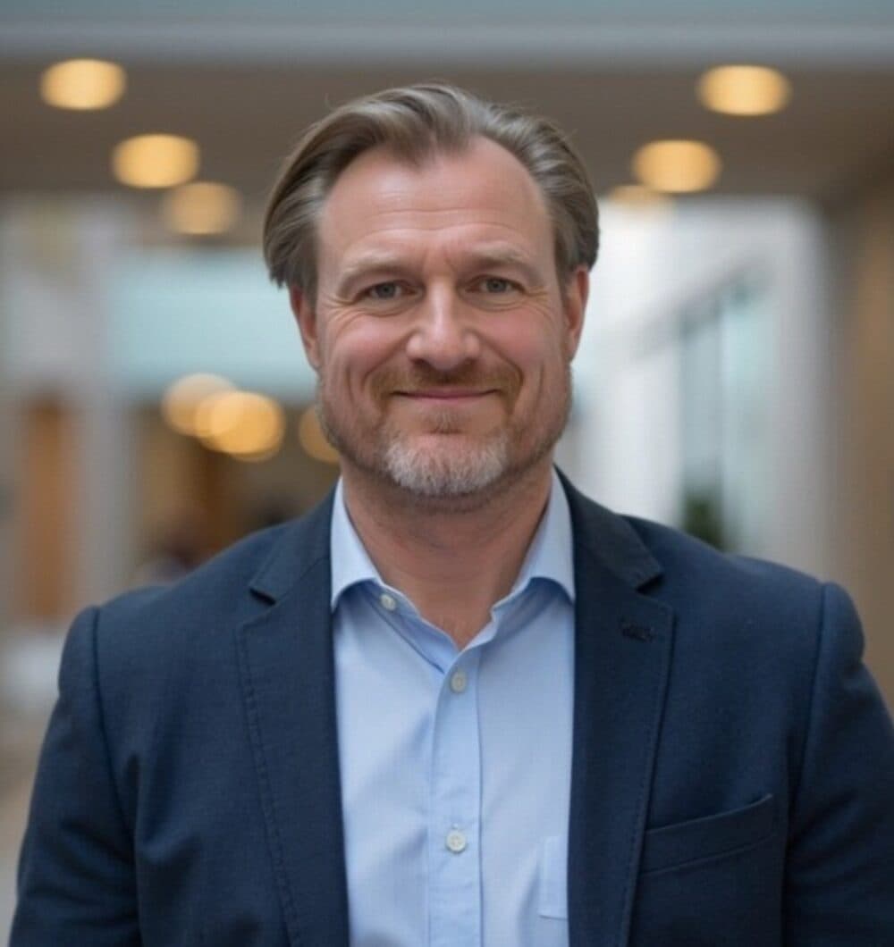Portræt af Peter Tromholt-Qwist